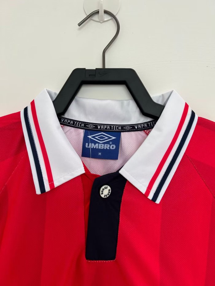 1998-1999 Norway Home Retro Soccer Jersey