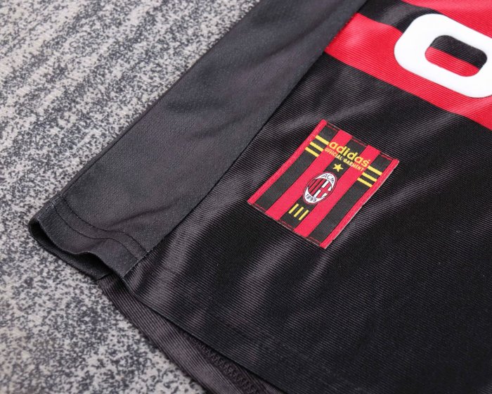 1998-1999 AC Milan Third Retro Kids Soccer Jersey