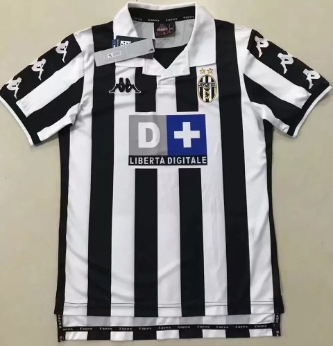 1999-2000 Juventus Home Retro Fans Soccer Jersey