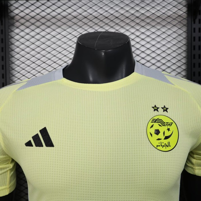 25-26 Algeria Yellow Player Version Training shirts (黄标)