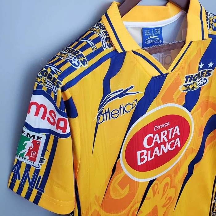 1997-1998 Tigres UANL Home Retro Soccer Jersey