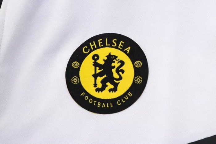 22-23 Chelsea White Hoodie Jacket Tracksuit#F401