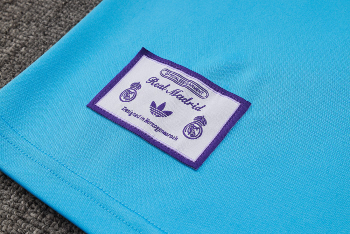 25-26 Real Madrid High Quality Half Pull Tracksuit