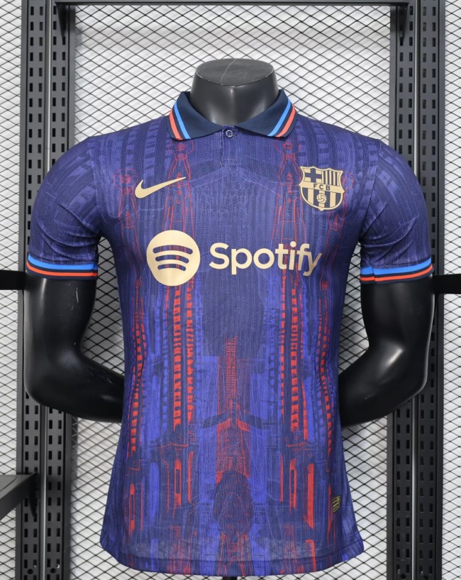 25-26 Barcelona Special Edition Player Version Soccer Jersey