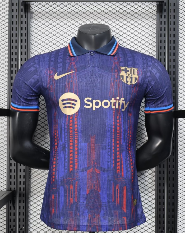 25-26 Barcelona Special Edition Player Version Soccer Jersey