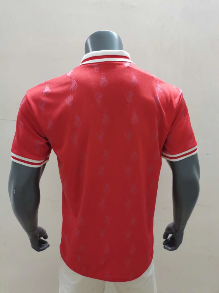 1998 Liverpool Home Retro Soccer Jersey