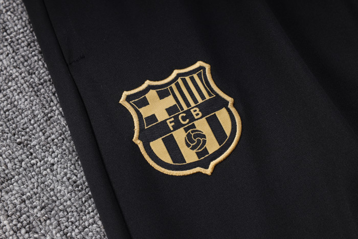 23-24 Barcelona High Quality Half Pull Tracksuit