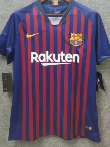 2018-2019 Barcelona Home Retro Soccer Jersey