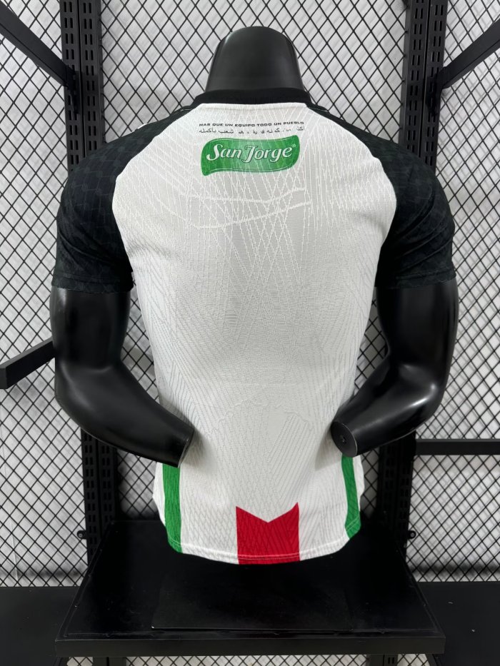 25-26 Palestine Home Player Version Soccer Jersey