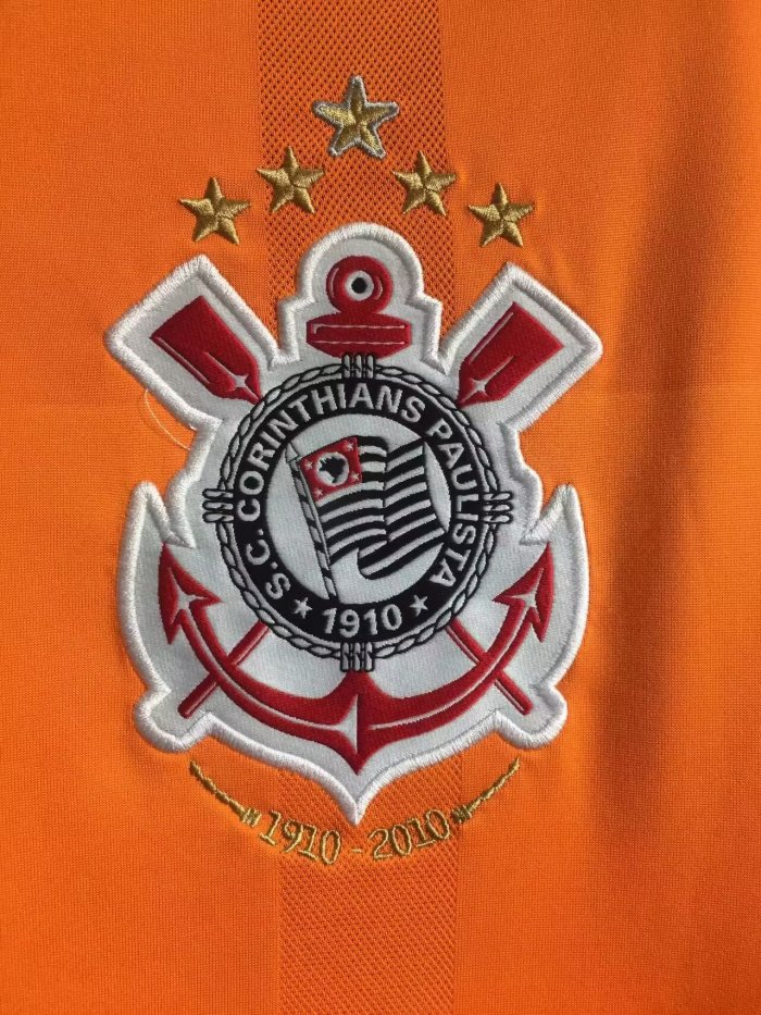 2010 Corinthians Retro Soccer Jersey