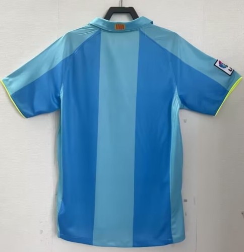 2007-2008 Barcelona Away Retro Soccer Jersey