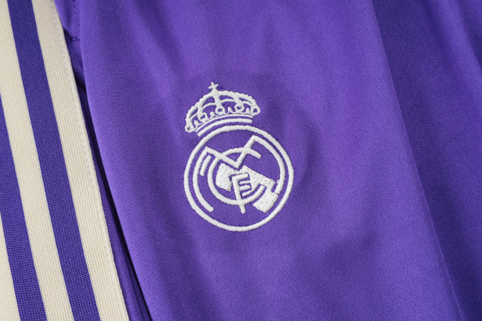 25-26 Real Madrid High Quality Polo Tracksuit