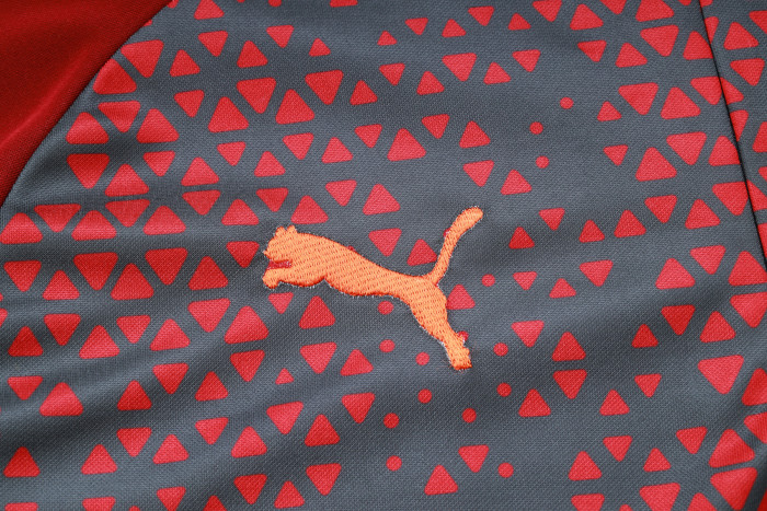 23-24 Manchester City High Quality Half Pull Tracksuit