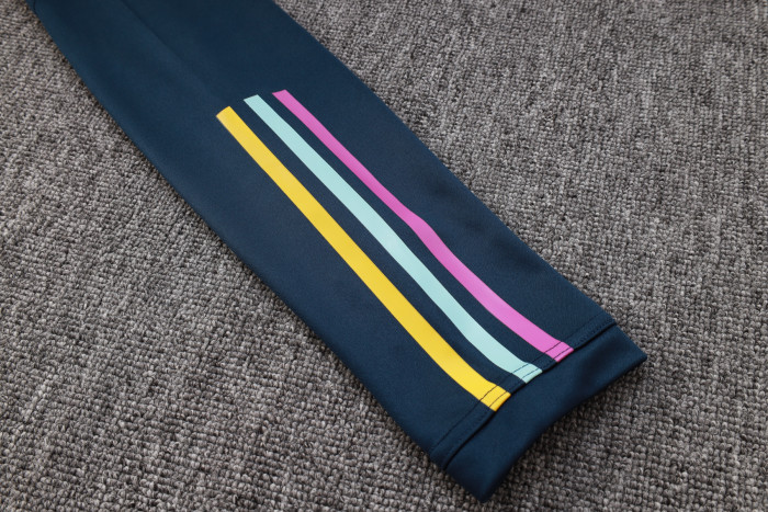 23-24 Real Madrid High Quality Half Pull Tracksuit