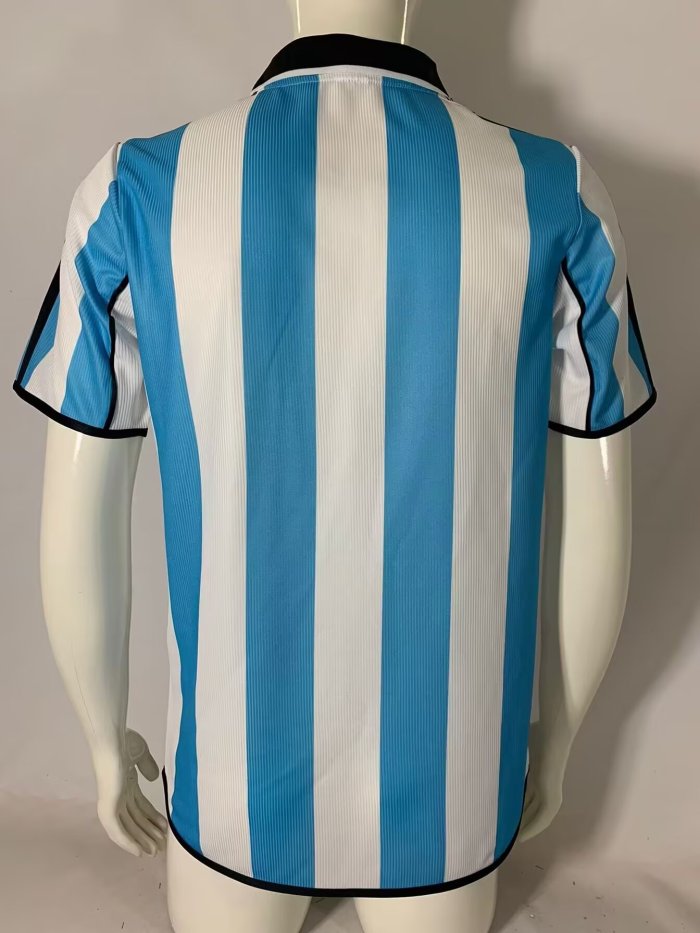 2000-2001 Racing Club Home Retro Soccer Jersey