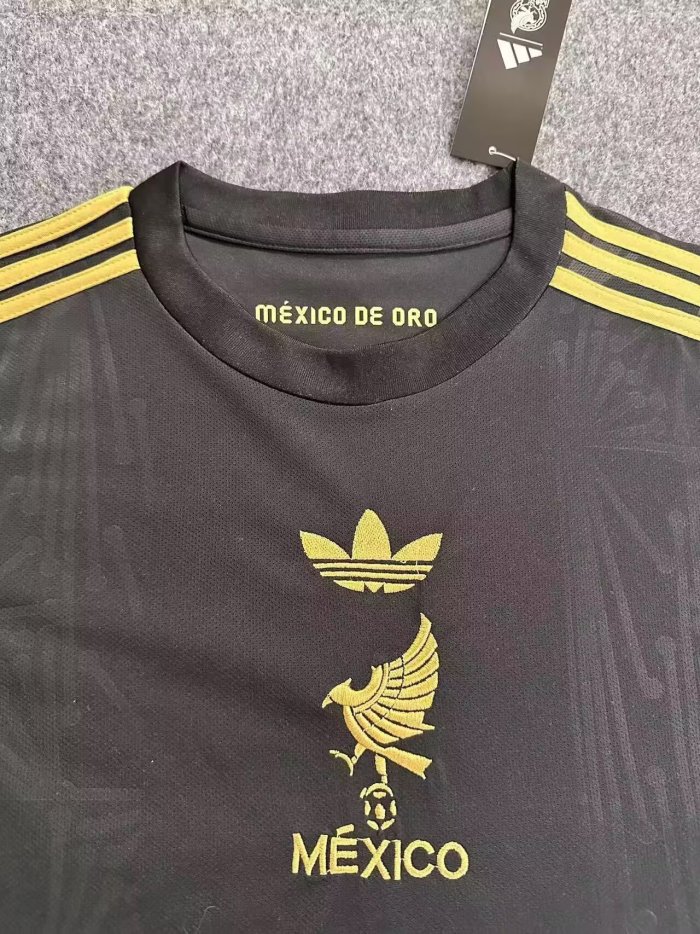 25-26 Mexico Black Special Edition Fans Soccer Jersey*钢印