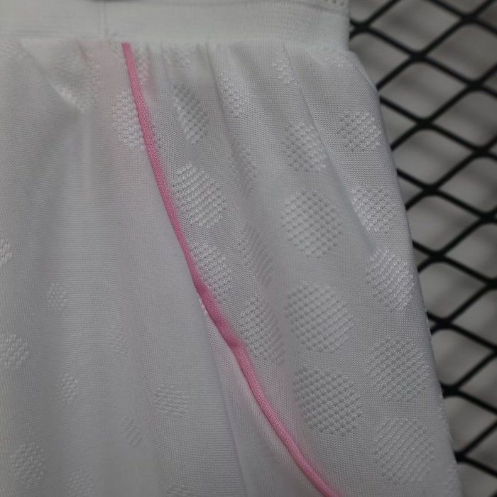 25-26 Juventus White Player Version Shorts Pants