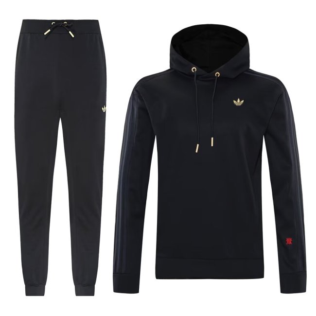 2025 AD Black Commemorative Edition Hoodie Tracksuit (卫衣套装)