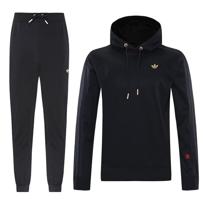 2025 AD Black Commemorative Edition Hoodie Tracksuit (卫衣套装)