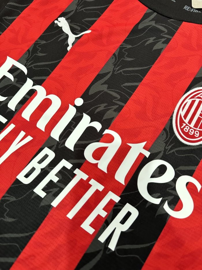 25-26 AC Milan Home Fans Soccer Jersey