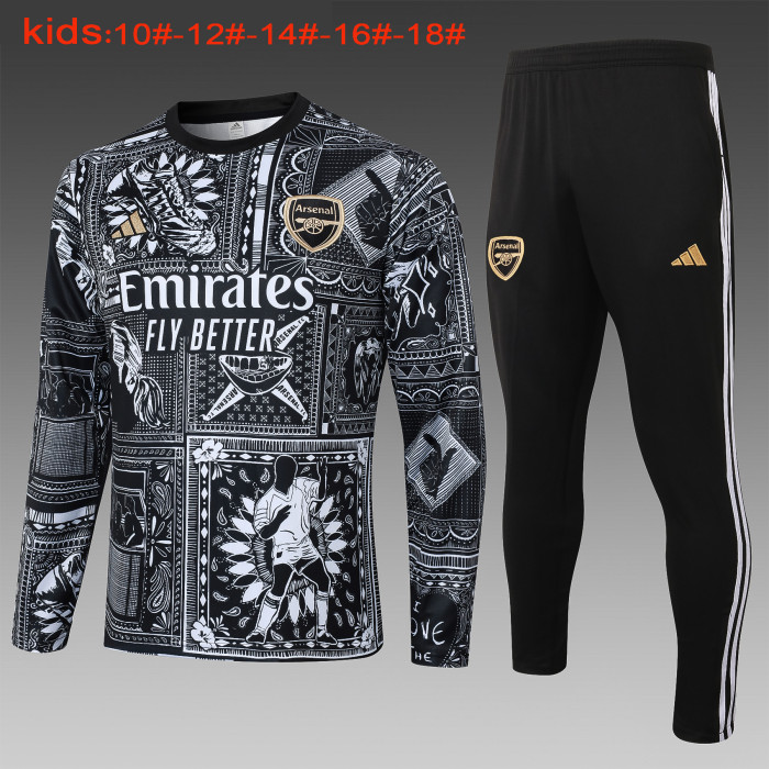 23-24 Arsenal High Quality Kids Jacket Tracksuit