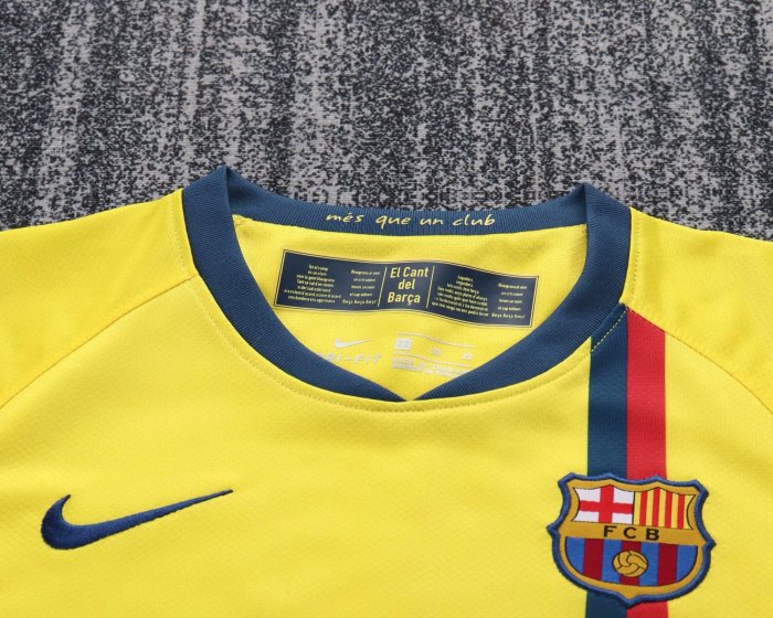 2008-2009 Barcelona Away Retro Kids Soccer Jersey