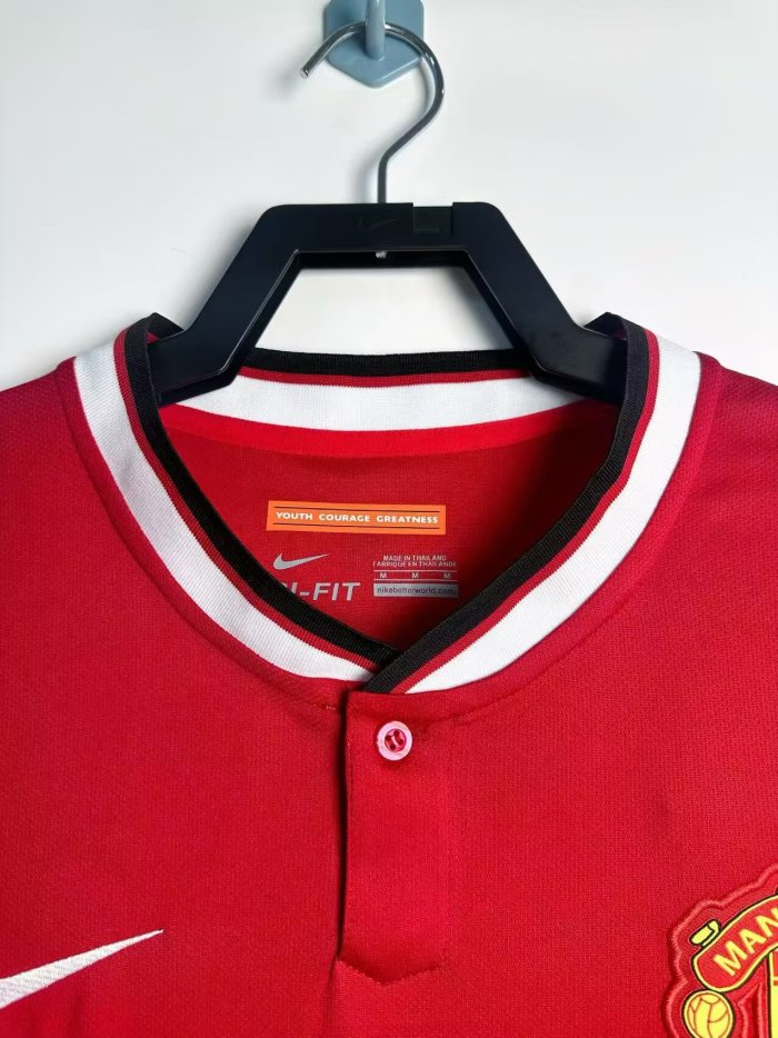 2014-2015 Manchester United Home Retro Soccer Jersey