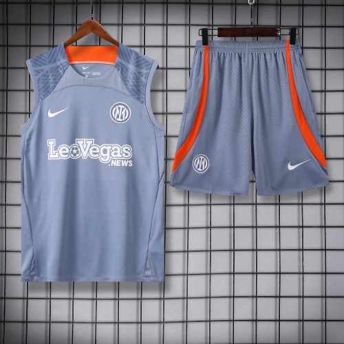 23-24 Inter Milan High quality Tank Top And Shorts Suit