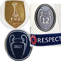 2017-2018 Real Madrid Third Long Sleeve Retro Soccer Jersey