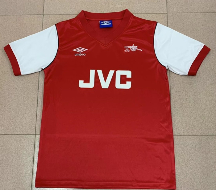 1982 Arsenal Home Red Retro Soccer Jersey