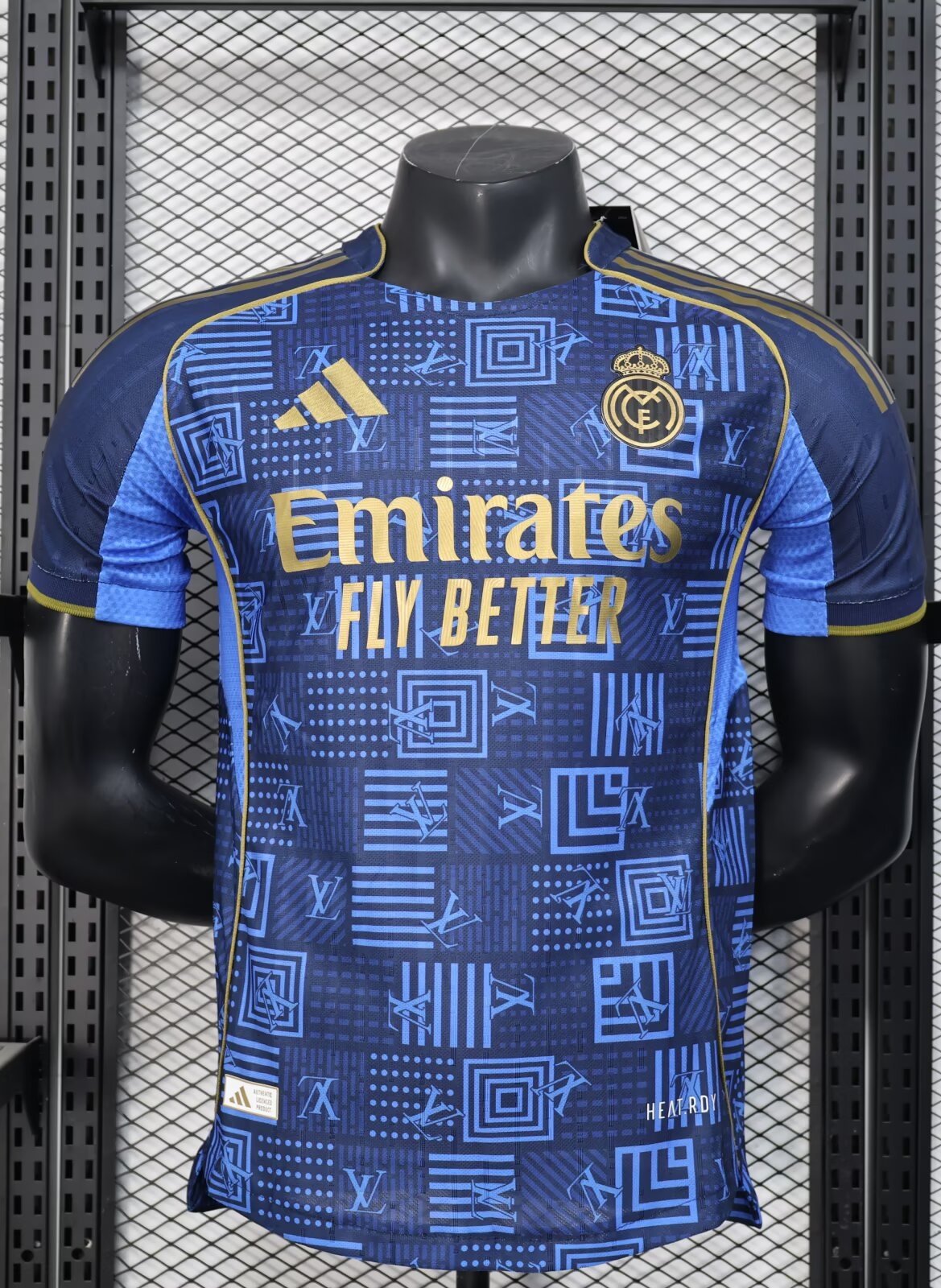 Rma Kit Blue 25-26 RMA Blue Special Edition Player Version Soccer Jersey