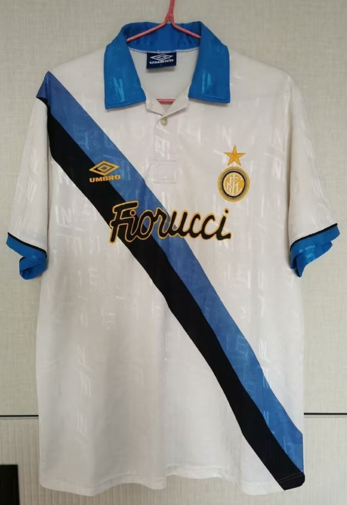 1994-1995 Inter Milan Away Retro Soccer Jersey