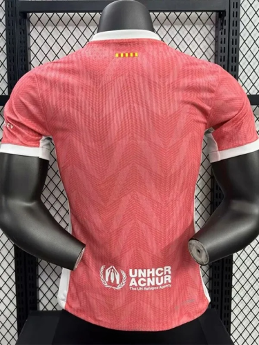 25-26 Barcelona Pink Special Edition Player Version Training Shirts