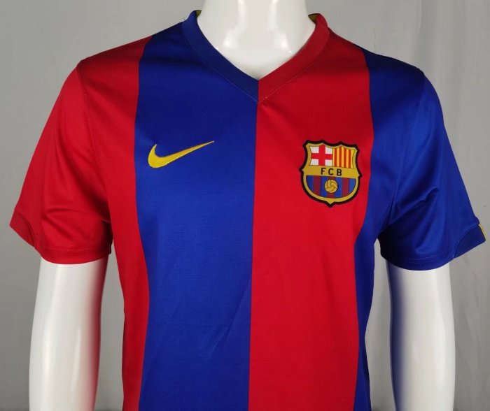 2006-2007 Barcelona Home Retro Soccer Jersey