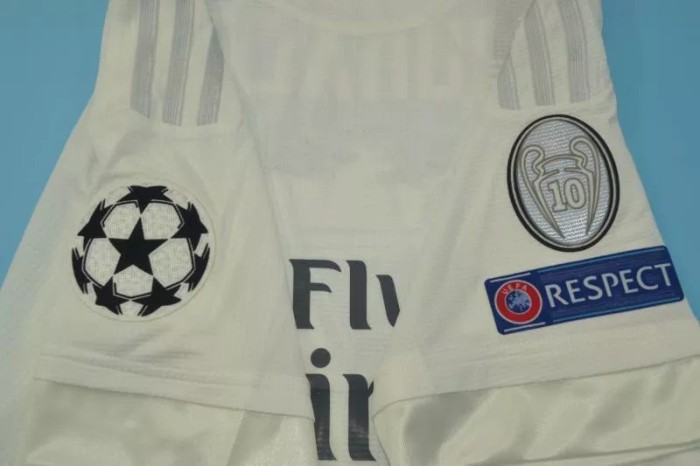 2015-2016 Real Madrid Home Retro Soccer Jersey