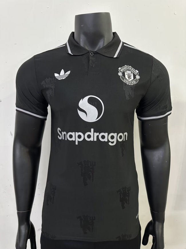 25-26 Manchester United Black Special Edition Player Version Training shirts