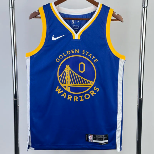 22-23 WARRIORS PAYTON II #0 Blue Top Quality Hot Pressing NBA Jersey