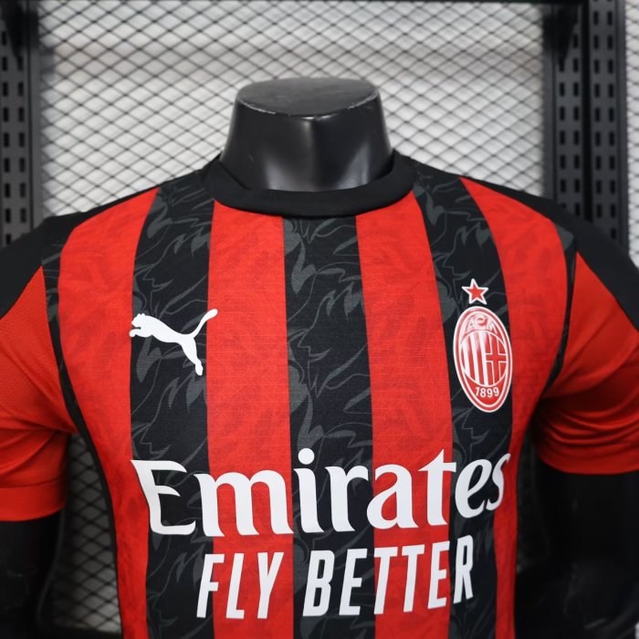 25-26 AC Milan Home Player Version Soccer Jersey