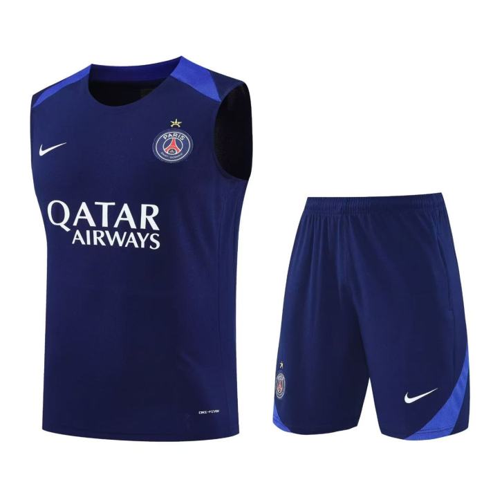 25-26 Paris Saint-Germain High quality Tank Top And Shorts Suit