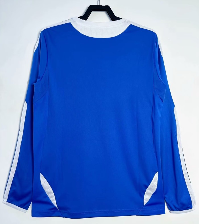 2011-2012 Chelsea Home UCL Edition Retro Long Sleeve Soccer Jersey
