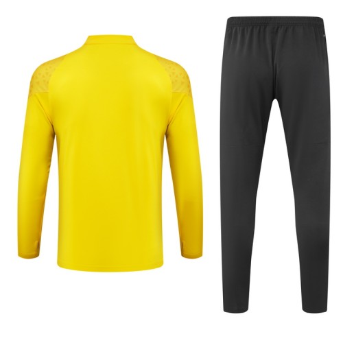 23-24 Dortmund High Quality Half Pull Tracksuit