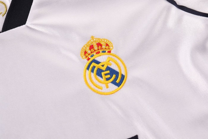 1998-2000 Real Madrid Home Retro Kids Soccer Jersey