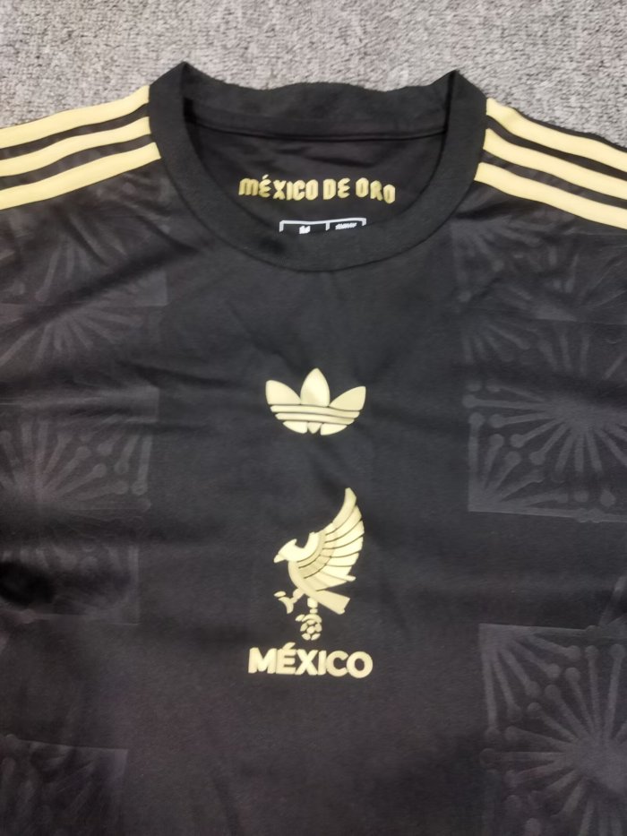 25-26 Mexico Black Special Edition Women Fans Soccer Jersey*数码