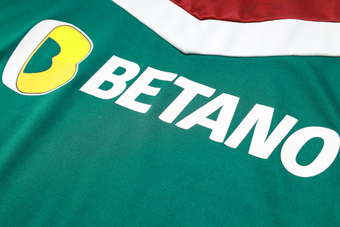 23-24 Fluminense High Quality Half Pull Tracksuit