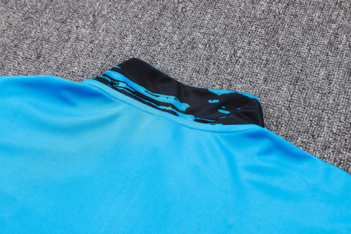 23-24 Al-Nassr High Quality Half Pull Tracksuit