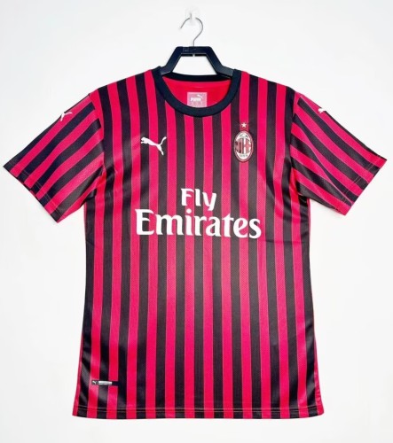 2019-2020 AC Milan Home Retro Soccer Jersey