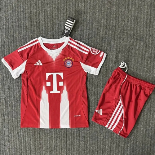 25-26 Bayern Home Kids Soccer Jersey