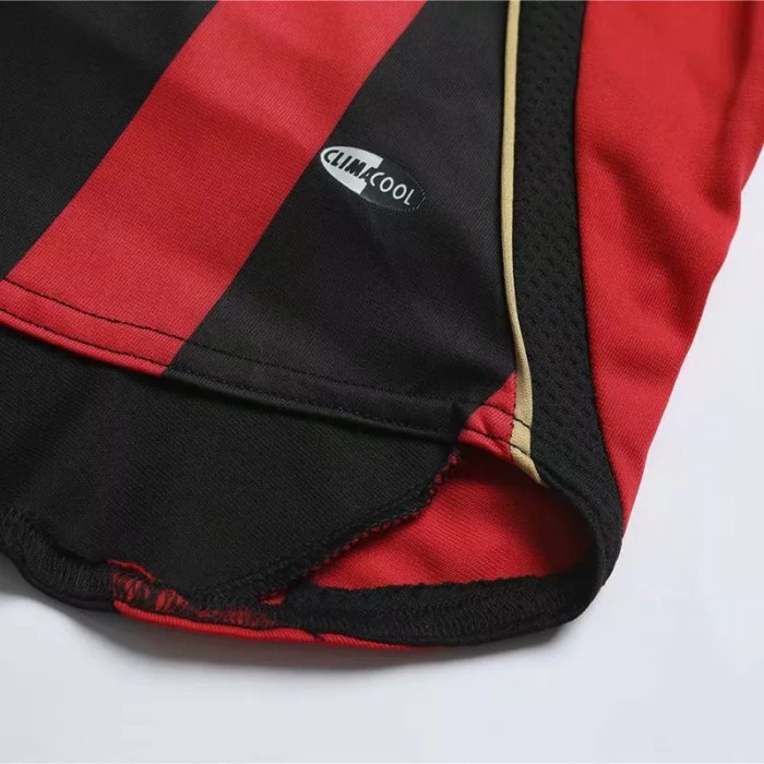 2006-2007 AC Milan Home Retro Soccer Jersey