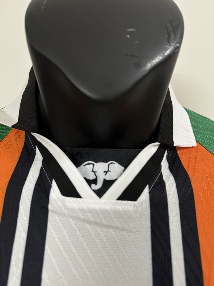 2002 Cote d'Ivoire Home Player Retro Soccer Jersey