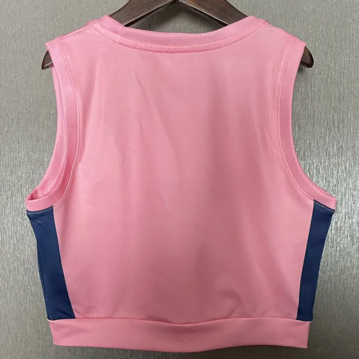 25-26 Barcelona Pink Women Yoga Vest (女)